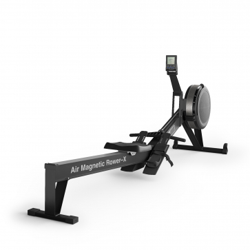 Гребной тренажер UNIX Fit PRO Air Magnetic Rower-X Black - 1