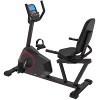 Горизонтальный велотренажер UNIXFIT BR-390Е (коврик 190 см в комплекте)